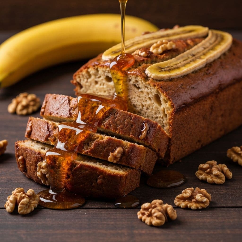 Honey Walnut Banana Bread